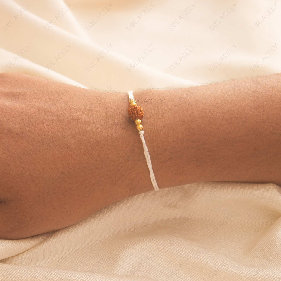 rudraksha festive rakhi