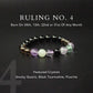 Ruling Number 4 Bracelet