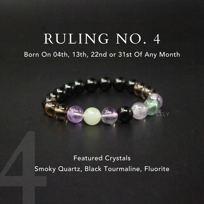 Ruling Number 4 Bracelet