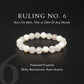 Ruling Number 6 Bracelet