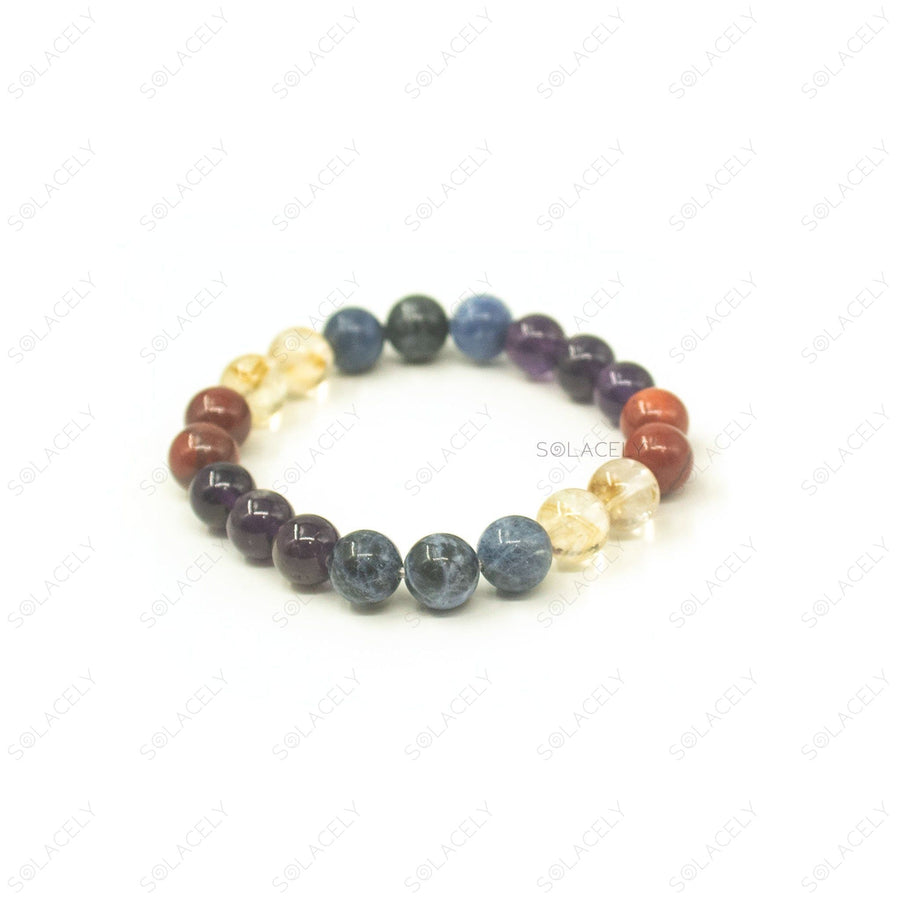 sagittarius star sign gemstone bracelet