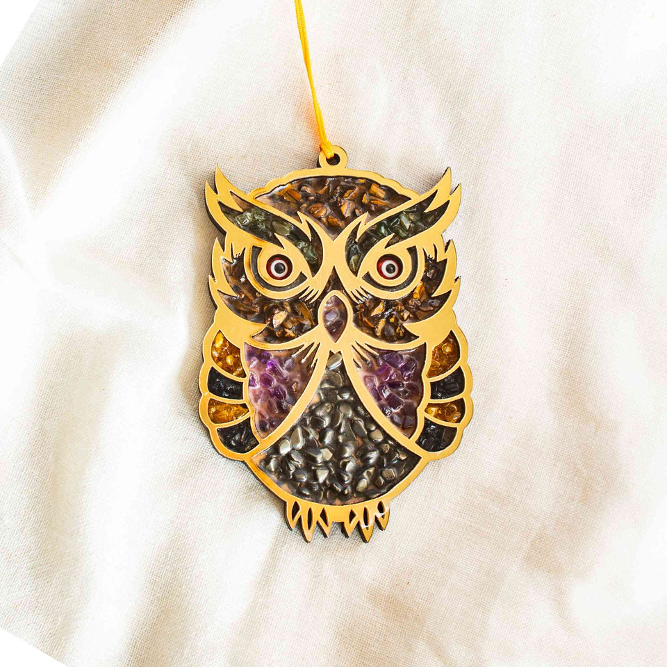 owl wall hanging