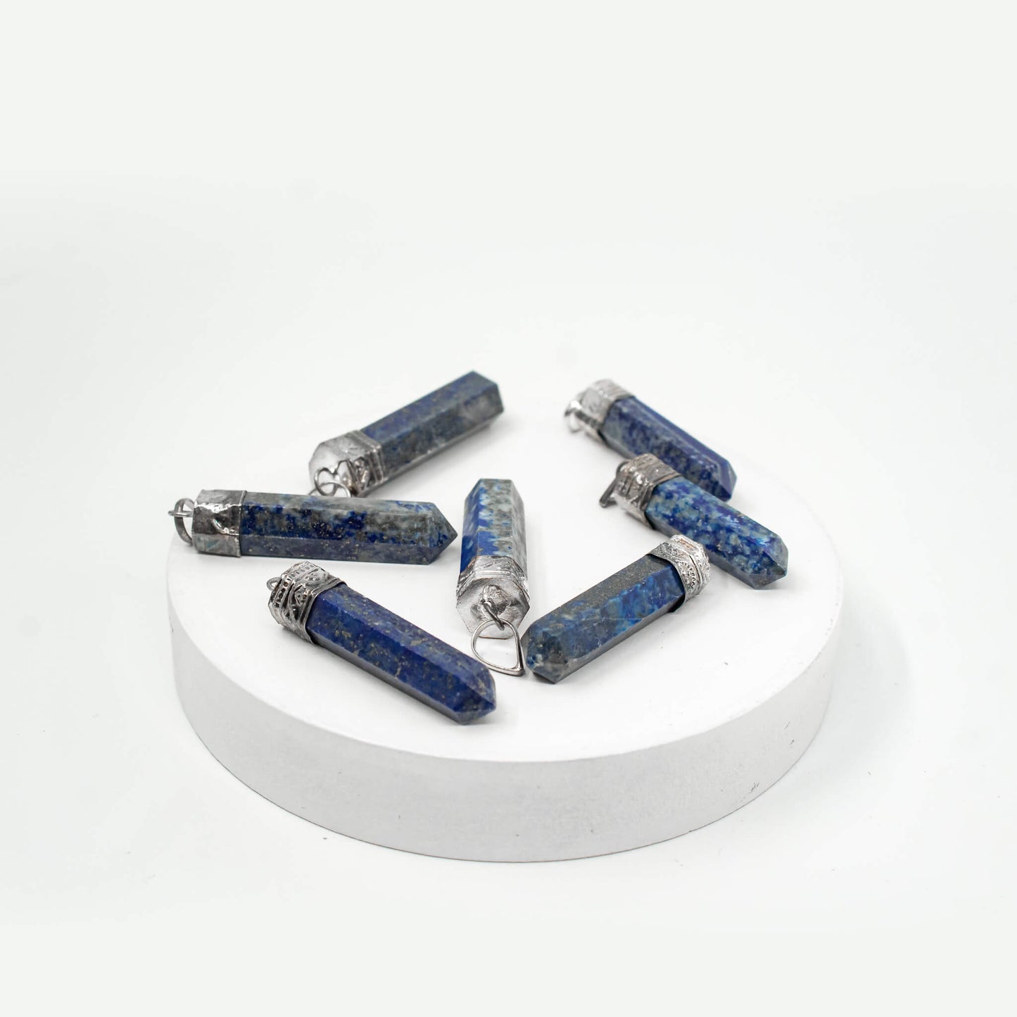 lapis lazuli pencil pendant