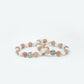 sunstone and moonstone bracelet with charm