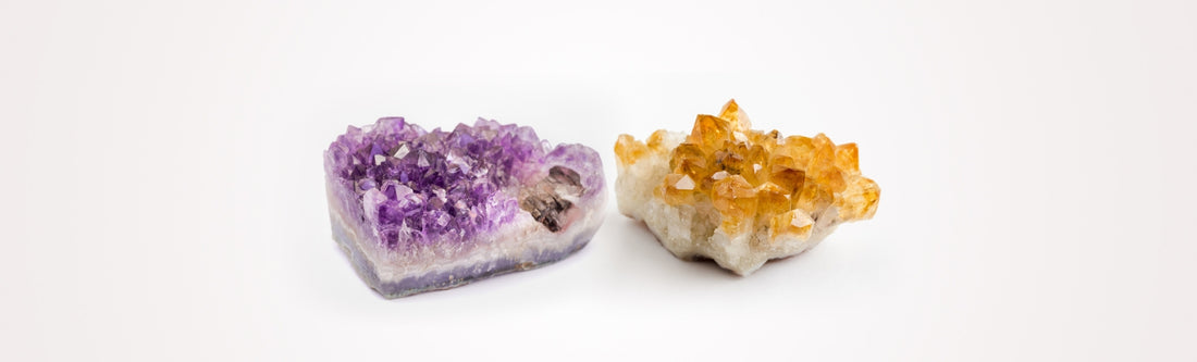 Amethyst and Citrine Crystal