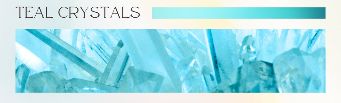 teal crystals mystery banner image