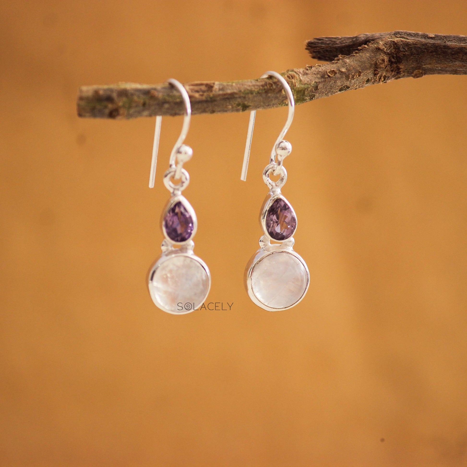 tear drop amethyst