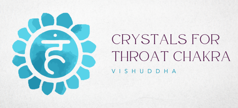 throat chakra crystals mobile banner image