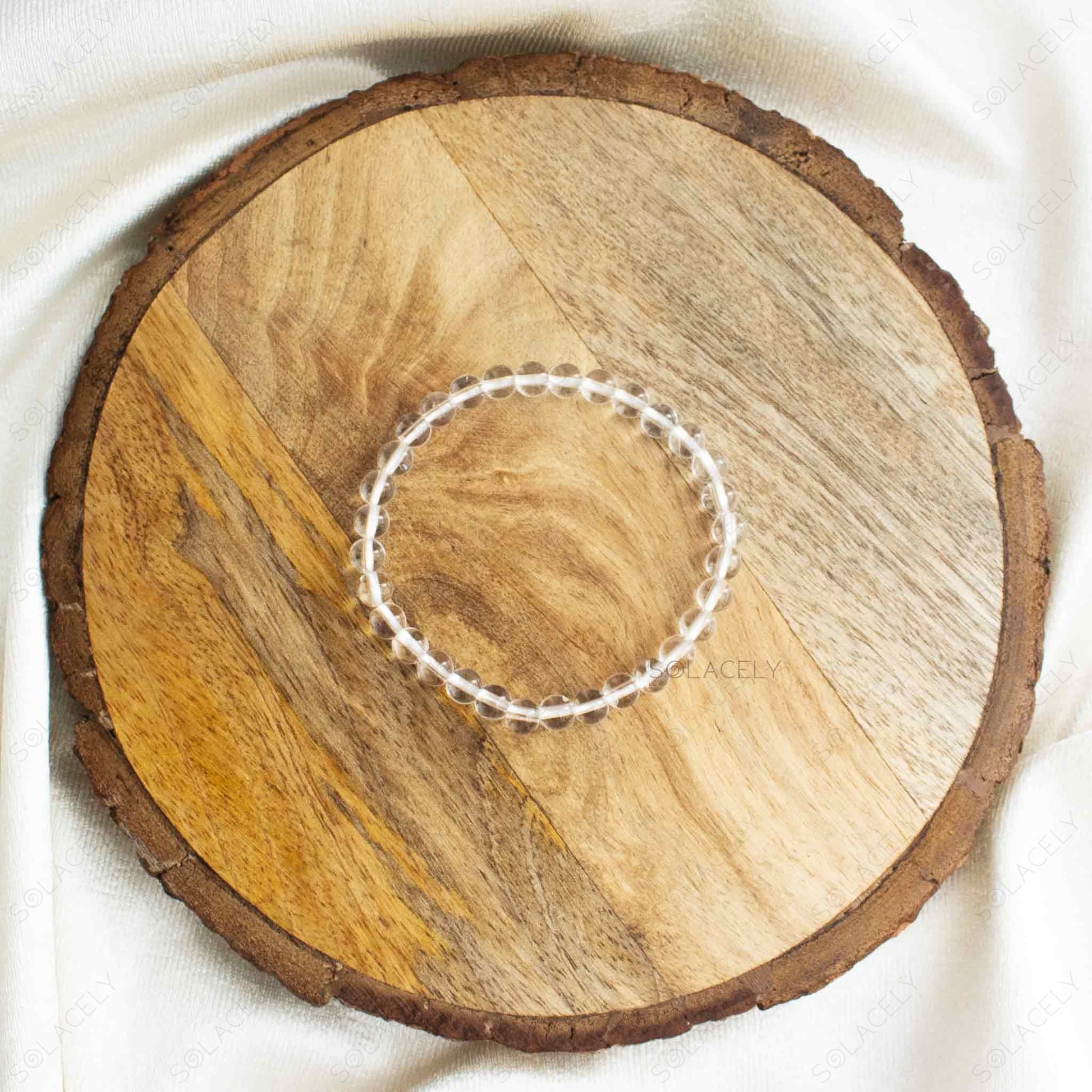 timeless clear quartz bracelet for classic elegance