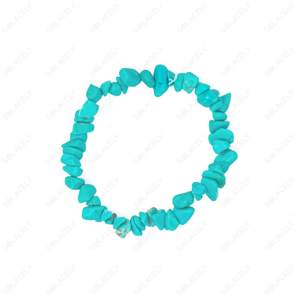 turquoise blue stone bracelet