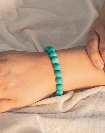 Turquoise Bracelet 8mm Beads