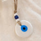 White Evil Eye Wall Hanging