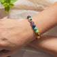 7 chakra bracelet with lava stones