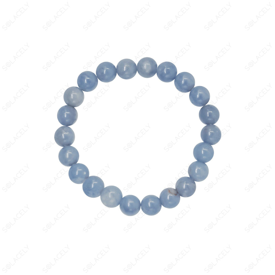 angelite crystal bracelet