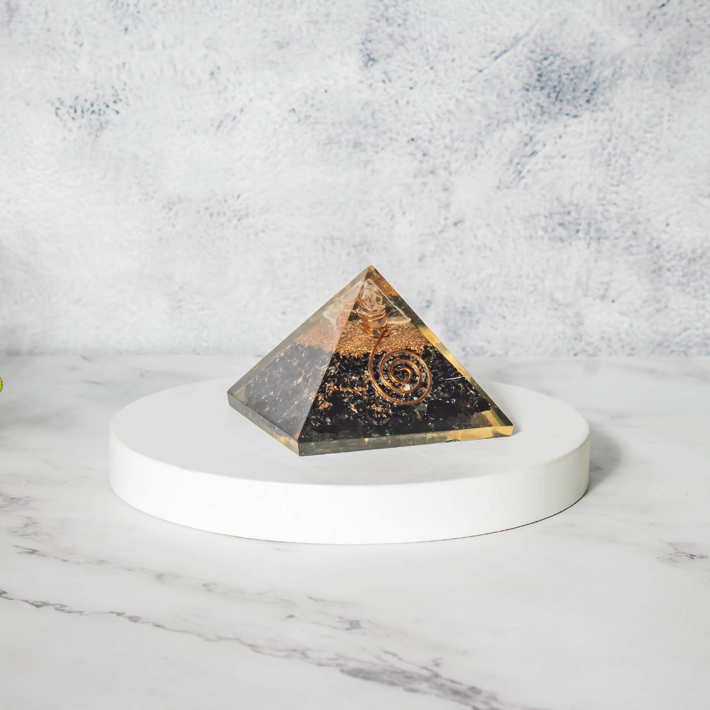 black tourmaline pyramid to absorb negative energies