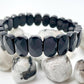 Black obsidian bracelet