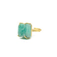 amazonite ring for joy, clarity, and universal love