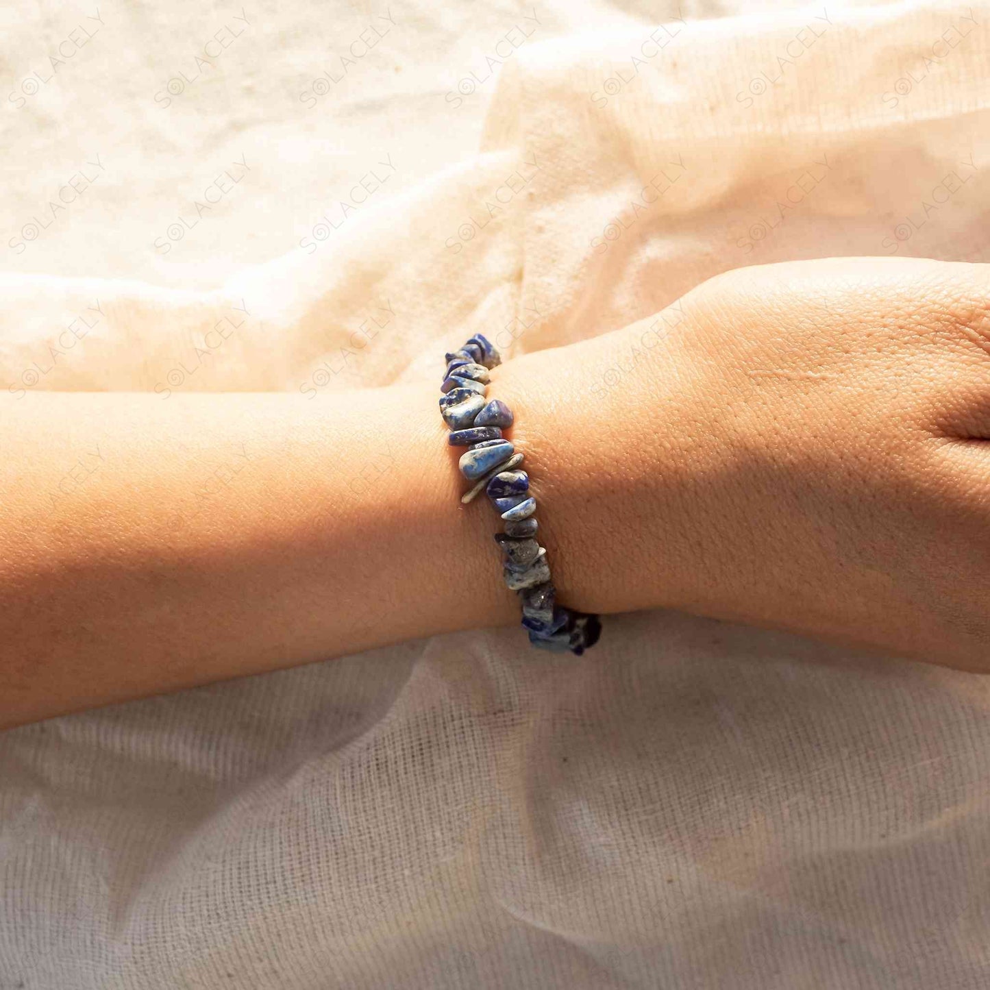 Chip Bracelet Lapis Lazuli