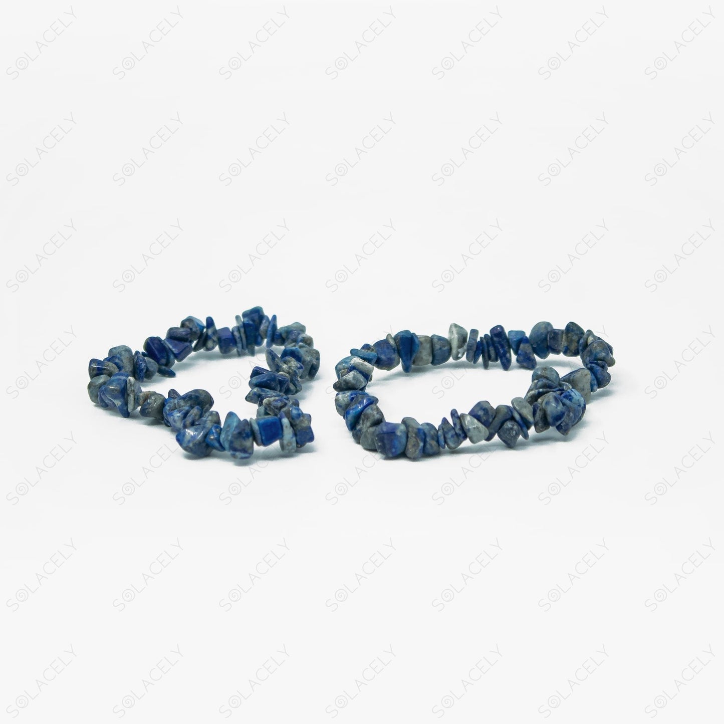 lapis lazuli Chip hand Bracelet 