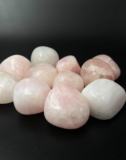 pink tumble stone
