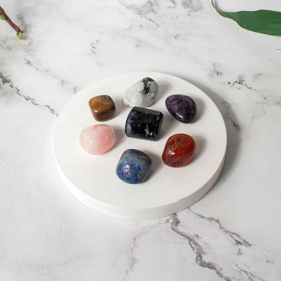 seven chakra healing stones