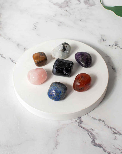 seven chakra healing stones