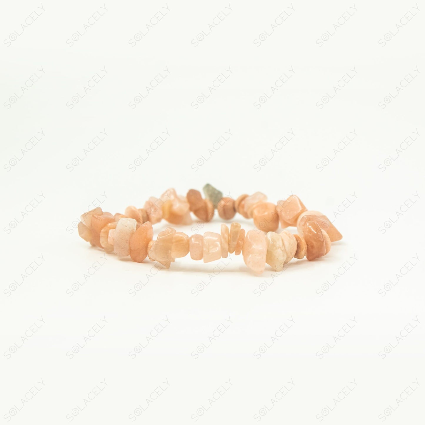 strachable sunstone hand bracelet