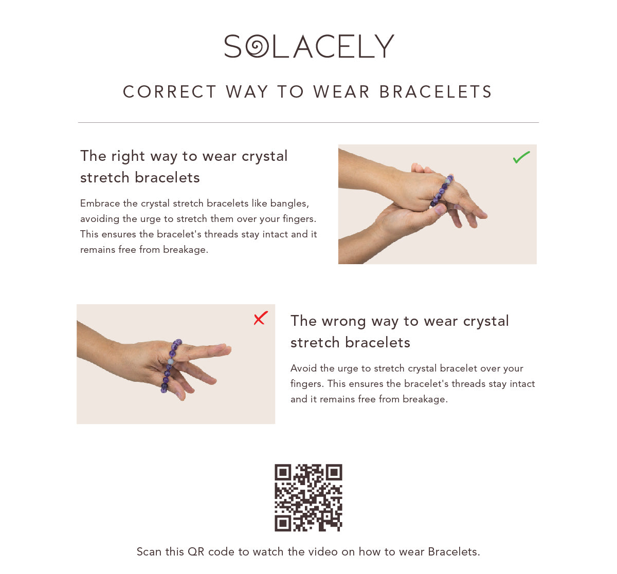 correct way to wear bracelet